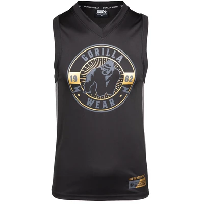 Afbeelding van Gorilla Wear Top, Heren, Maat: XXL, Black