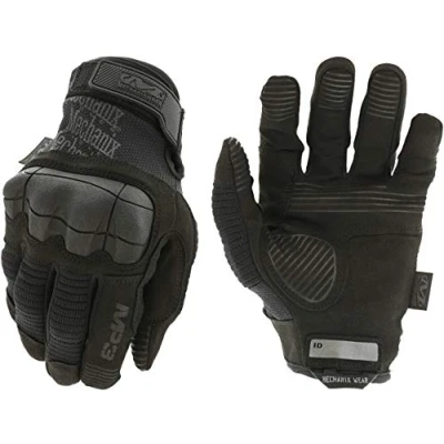 Afbeelding van Mechanix MP3 55 010 Wear handschoenen M Pact (3 verplicht ultra enkelbescherming handschoenen,L,Zwart