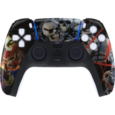 Afbeelding van Clever Gaming PS5 Draadloze Dualsense Controller Samurai Custom