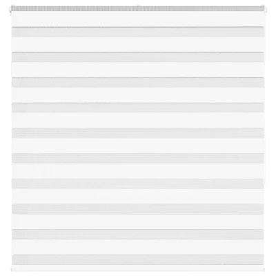 Afbeelding van vidaXL Zebra rolgordijn 140x150 cm stofbreedte 135,9cm polyester wit