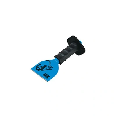 Afbeelding van OX Trade Steenbeitel met Handbescherming 100mm