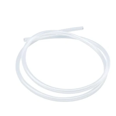 Afbeelding van LAVMHAB Siliconen slang, 6 mm x 8 (binnendiameter buitendiameter), 1,5 meter lang, geschikt voor contact met levensmiddelen, flexibel, transparant, water en luchtslangen, pompoverdracht