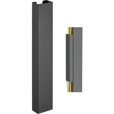 Afbeelding van cable tray desk magnetic organizer black