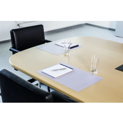 Afbeelding van Durable 711119 Schrijfonderlegger Duraglas, 420 x 300 mm, 1 stuk, transparant