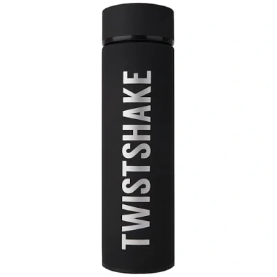 Afbeelding van TWIST SHAKE Thermo Fles warm of koud 420 ml zwart