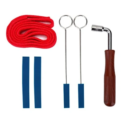 Afbeelding van VGEBY1 piano fixing kit, stemhamer demper temperament strip tools set