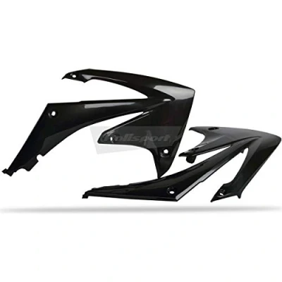 Afbeelding van Polisport Radiateurkappen Honda CRF250R 2010 2013 CRF450R 2009 2012 Zwart