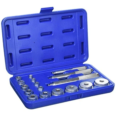 Afbeelding van Blue Spot Tools 07901 Bearing Race and Seal Driver Kit, zilver, set van 17 stuks