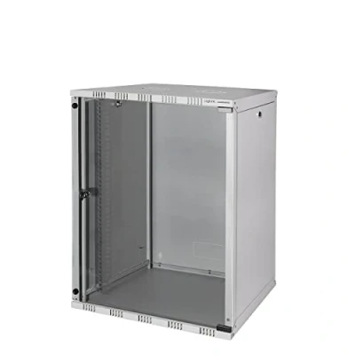 Afbeelding van LogiLink 19 WALLMOUNT SOHO BOX 15U 540*550, GREY, FLATPACK 19inch wandkast (b x h d) 540 723 550 mm 15 HE Grijs wit (RAL 7035)