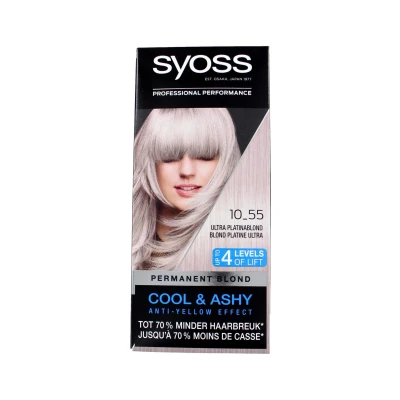 Afbeelding van Syoss Color Cool Blonds 10 55 ultra platinum blond 1 set