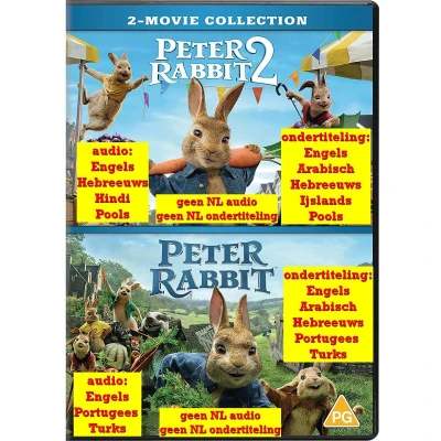 Afbeelding van Peter Rabbit/Peter Rabbit 2 (DVD)