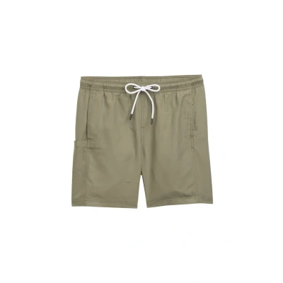 Afbeelding van TOM Tailor Denim Basic Zwemshorts, Heren, Maat: Small, Tree moss green