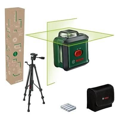 Afbeelding van Bosch Home and Garden UniversalLevel 360 Set Kruislijnlaser Reikwijdte (max.): 12 m