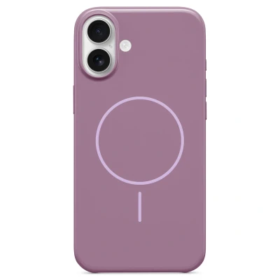 Afbeelding van Beats case voor iPhone 16 Plus MagSafe, krasbestendige beschermingscase, dun en licht, voering van microvezel dieppurper