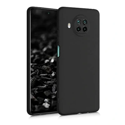 Afbeelding van kwmobile telefoonhoesje compatibel met Xiaomi Mi 10T Lite hoesje Zachte case voor smartphone Back cover in mat zwart
