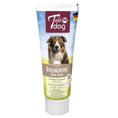 Afbeelding van 3 x Tubi dog baconcrème in tube 75 g set van