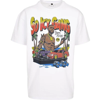 Afbeelding van Mister Tee Gucci Mane So Icy Oversize Heren T shirt 5XL Wit