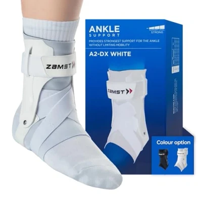Afbeelding van Zamst A2 DX Enkelbrace Wit Links M