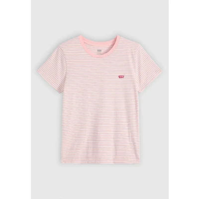 Afbeelding van Levi&#039;s Perfect TEE Tshirt print, Dames, Maat: Large, Peachskin