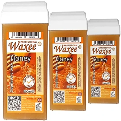 Afbeelding van Navulwas roll on 100 ml honing Waxee