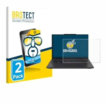 Afbeelding van BROTECT Screenprotector voor Lenovo ThinkPad X13 Gen 6 Folie Beschermfolie transparant (2 Stuks)