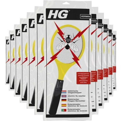 Afbeelding van 12x HG X Elektrische Vliegenmepper