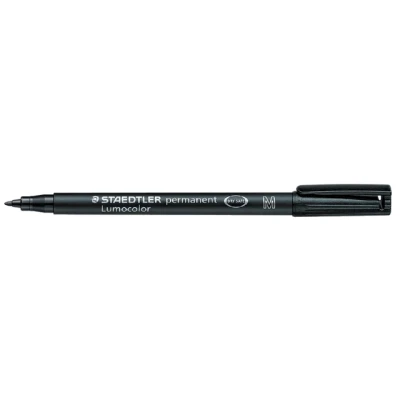 Afbeelding van Viltstift Staedtler Lumocolor 317 permanent M zwart