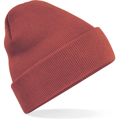 Afbeelding van Beechfield &#039;Original Cuffed Beanie&#039; Orange Rust