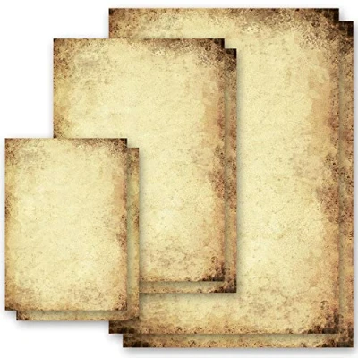 Afbeelding van Design Paper Old Look Beide zijden A5 90 g/m2