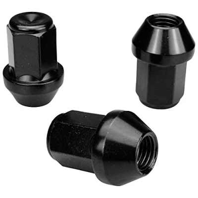 Afbeelding van Haskyy 20 x wielmoeren zwart M14 1,5 34 I kegel voor aluminium velgen diameter D = 24 mm SW 19