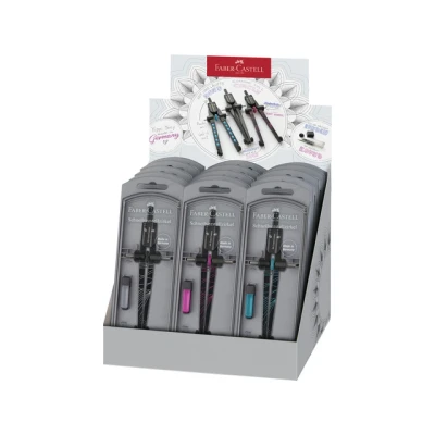 Afbeelding van Snelverstelpasser Faber Castell Twister 2022 display 15 stuks