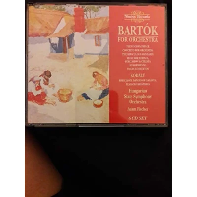 Afbeelding van Hungarian State Symphony Orchestra, Adam Fischer Bartok &amp; Kodaly For Orchestra (6 CD)