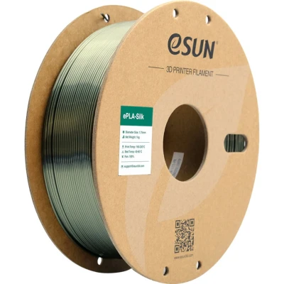 Afbeelding van eSUN 3D printer Filament ePLA Silk 1,75mm Brons 1kg