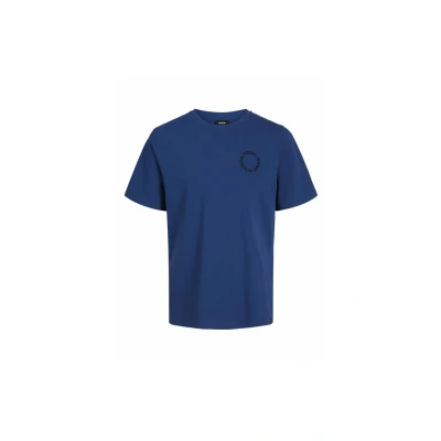Afbeelding van R.D.D. Royal Denim Division Tshirt print, Heren, Maat: Small, Estate blue