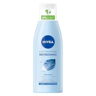 Afbeelding van Nivea Visage Daily Essentials 2 in 1 reiniger en toner, 200ml