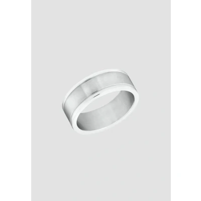 Afbeelding van s.Oliver Ring, Heren, Maat: 60, Silber