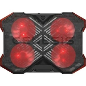 Afbeelding van GENESIS Oxid 260 laptop cooling pad 43,9 cm (17.3 ) 1010 RPM Zwart, Rood
