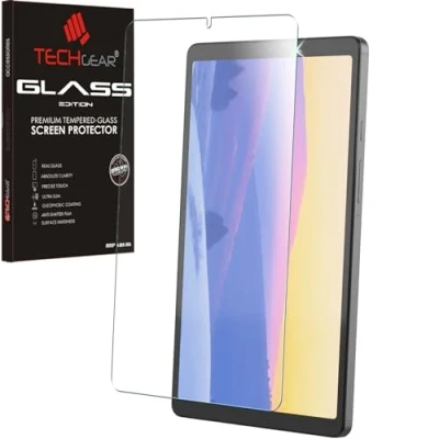 Afbeelding van TECHGEAR Galaxy Tab A9 8,7 inch GLASS Edition (SM X110 / SM X115) schermbeschermer van gehard glas [9H taaiheid] [HD helderheid] [krasbestendig] [Geen luchtbel] Gemaakt voor Samsung 2023