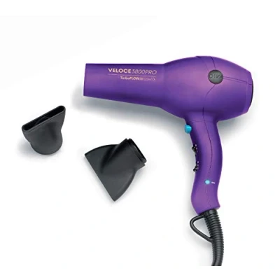 Afbeelding van Diva Edit Veloce 3800 Pro Föhn, haardroger, 4 warmte en 2 ventilatorstanden, met Cool Shot, 3 m hittebestendige kabel, paars