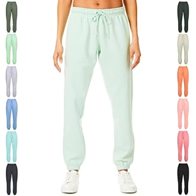 Afbeelding van Light and Shade Soft Touch Loungewear Joggingbroek voor dames, joggingbroek, Mistelijke jade, L