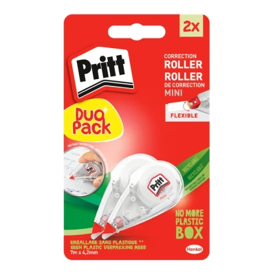 Afbeelding van Correctieroller Pritt mini flex 4.2mmx7m blister à 2 stuks