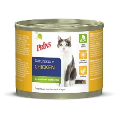 Afbeelding van Prins Naturecare Cat 200 g Kattenvoer Kip
