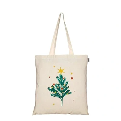 Afbeelding van Eco Right Unisex 01 vcparent Totes, Árbol De Navidad (Kerstboom), One Size, Eén maat
