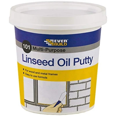 Afbeelding van Everbuild 101 Multifunctionele Lijnzaadolie Putty, Natuurlijk, 1 kg
