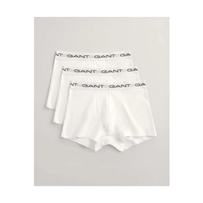 Afbeelding van GANT Trunk 3 PACK Onderbroeken, Heren, Maat: Medium, White
