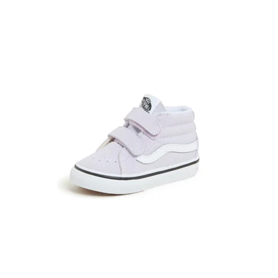 Afbeelding van Vans SK8 MID Reissue Unisex Sneakers hoog voor kinderen, Maat: 23.5, Lilac mist Leer en textiel