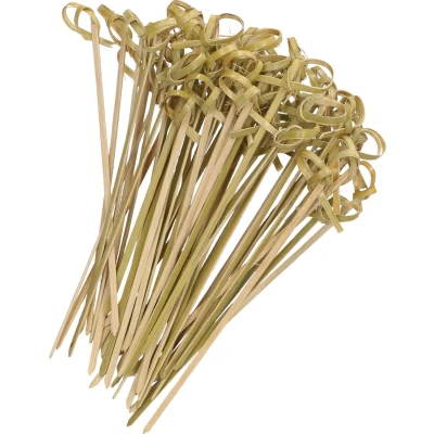 Afbeelding van Lifetime Bamboespies met knoop 12 cm 50 stuks