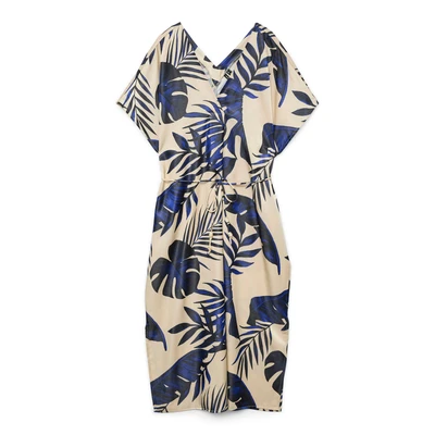 Afbeelding van VERO MODA zomerjurk blauw