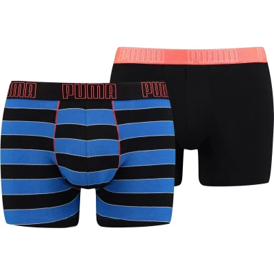 Afbeelding van Puma YD Bold Stripe Boxer 2P Boxers Heren
