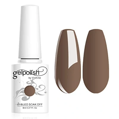 Afbeelding van Vishine Nagellak Soak Off UV LED Nagel Gellak voor Nail Art Salon DIY Thuis Starter Maniküre 8ml #097